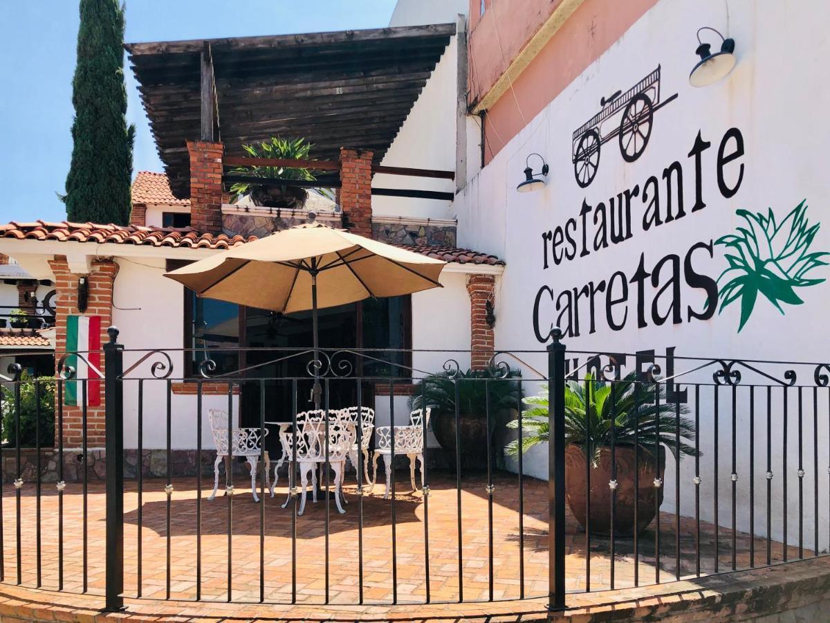 Hotel Carretas Jalpan de Serra Exterior foto